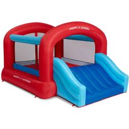 Radio Flyer Backyard Bouncer Bounce House with Slide