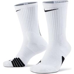 Nike Elite Crew Basketball Socks - White/Black