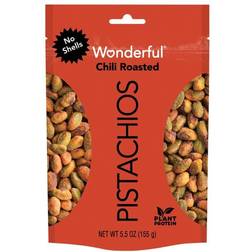 Wonderful Chili Roasted Shelled Pistachios 155.922g