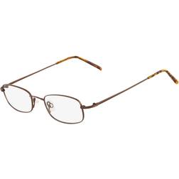Flexon Flexon FL 603 218 49 Briller Mænd Brun Coffee 49mm