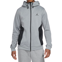 Nike Jordan Dri-FIT Air Statement Fleece Full-Zip Hoodie Men - Carbon Heather/Black