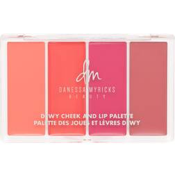 Danessa Myricks Beauty Dewy Cheek & Lip Palette Dew It Flirty