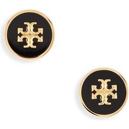 Tory Burch Kira Circle Stud Earring - Gold/Black