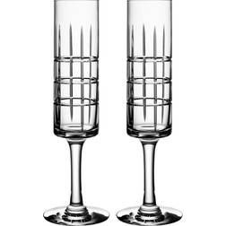 Orrefors Street Champagne Glass 2pcs