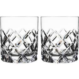 Orrefors Sofiero Old Fashioned Glass Set of 2 Vaso 25cl 2pcs