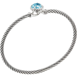 David Yurman Châtelaine Bracelet - Silver/Topaz