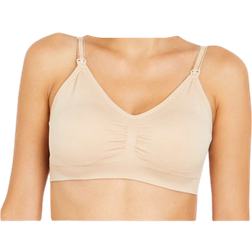 Motherhood Average Busted Seamless Maternity and Nursing Bra Nude (98422-22)