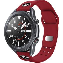 NCAA Georgia Bulldogs Band for Samsung Watch 20mm