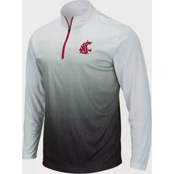 Colosseum Athletics Washington State Cougars Magic Team Logo Quarter-Zip Jacket Sr