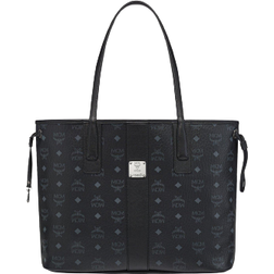 MCM Reversible Liz Visetos Shopper Medium - Black