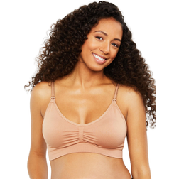 Motherhood Seamless Clip-Down Nursing Bra Tawny Brown (98422)