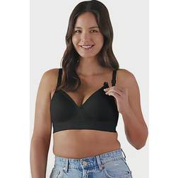 Bravado! Designs Plunge Nursing Bra Black