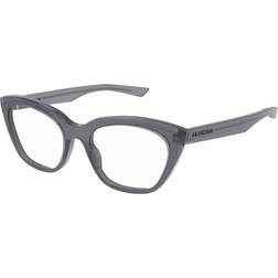 Balenciaga BB 0219O 003, including lenses, BUTTERFLY Glasses, FEMALE