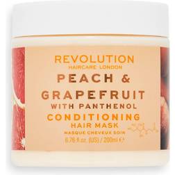 Revolution Haircare Shine Peach Grapefruit with Panthenol Hair Mask-No colour