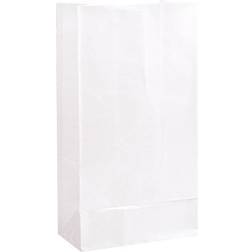 Unique Party White Paper Bags, 12ct Michaels White One Size