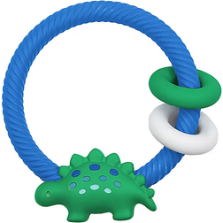 Itzy Ritzy Ritzy Rattle with Teething Rings Dino