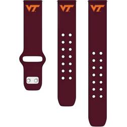 NCAA Virginia Tech Hokies Sports Band for Samsung Galaxy Watch 22mm