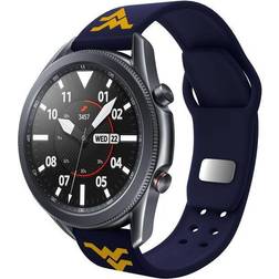 NCAA West Virginia Mountaineers Sports Band for Samsung Watch 20mm