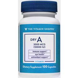 The Vitamin Shoppe Dry A 300mcg 100 pcs