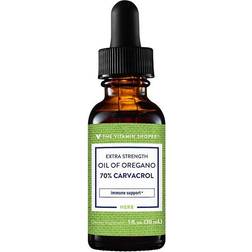 The Vitamin Shoppe Extra Strength Oil of Oregano 70% Carvacrol 30ml