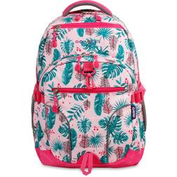 J World Atom Multi Purpose Laptop Backpack - Palm Leaves