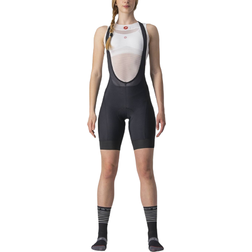 Castelli Prima Bib Shorts Women - Black/Skylight