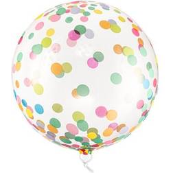 PartyDeco Konfettiballon blandet farver