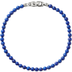 David Yurman Spiritual Beads Bracelet - Silver/Lapis