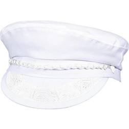 Aegean Greek Cotton Fisherman Hat - White