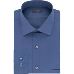 Van Heusen Flex Spread-Collar Dress Shirt - Dusty Blue