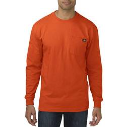 Dickies Long Sleeve Heavyweight Crew Neck T-shirt - Orange