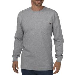 Dickies Long Sleeve Heavyweight Crew Neck T-shirt - Heather Gray