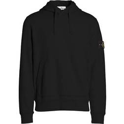 Stone Island Core Fleece Hoodie Sweatshirt - Black