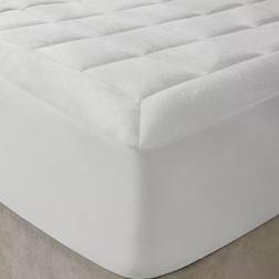 Madison Park Cloud Soft Mattress Cover White (203.2x198.12cm)