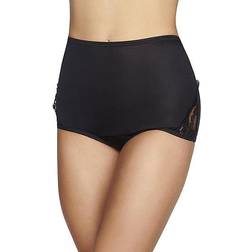 Vanity Fair Perfectly Yours Lace Nouveau Full Brief - Midnight Black