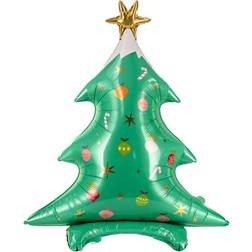 PartyDeco Palloncino gigante Albero di natale 94 cm