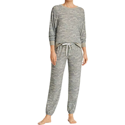 Honeydew Intimates Star Seeker Pajama Set - Green Camo