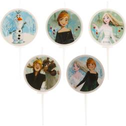 Dekora 5 Candeline con supporti Frozen 2