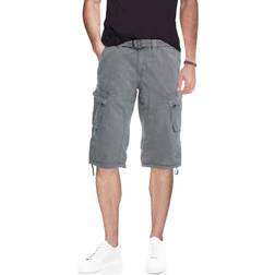XRay Belted Cargo Shorts - Slate Gray