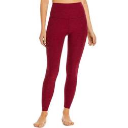 Beyond Yoga Spacedye Caught In The Midi High Waisted Legging Women - Garnet Red Heather