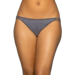 Vanity Fair Vanity Fair Illumination String Bikini Panty - Steele Violet