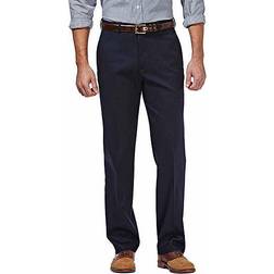 Haggar Premium No Iron Khaki Classic Fit Pant - Dark Navy