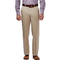 Haggar Premium No Iron Khaki Classic Fit Pant - Khaki