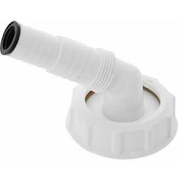 FloPlast Floplast Compression Overflow & Waste Hose Connector, (Dia)40mm