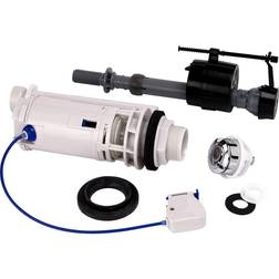 Fluidmaster Button Cable Dual Flush Valve & Bottom Entry Fill Valve