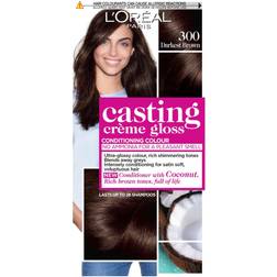 L'Oréal Paris Casting Creme Gloss Semi-Permanent Hair Dye # 300 Darkest Brown