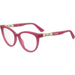 Moschino Cadres optiques Mos599 col. 8cq Femme Cat eye Cerise