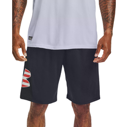 Under Armour Freedom Tech Big Flag Logo Shorts Men - Black/None