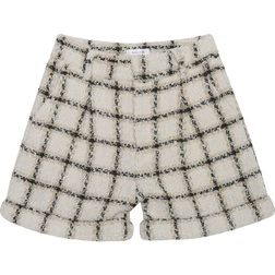 Anine Bing Becky Short - Beige Plaid