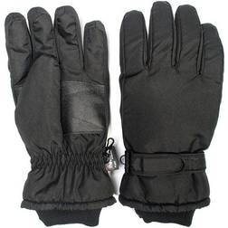 QUIET Waterproof Thinsulate Gloves Men - Black